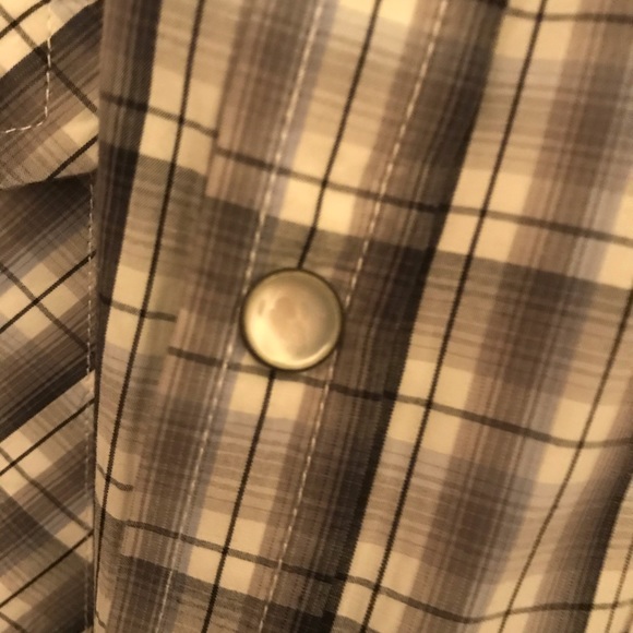 Plaid Kenneth Cole Collared Shirt - Picture 5 of 5